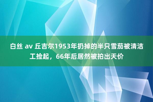 白丝 av 丘吉尔1953年扔掉的半只雪茄被清洁工捡起，66年后居然被拍出天价